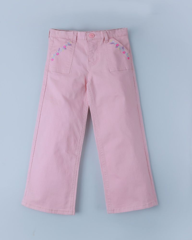 Pink Twill Pants